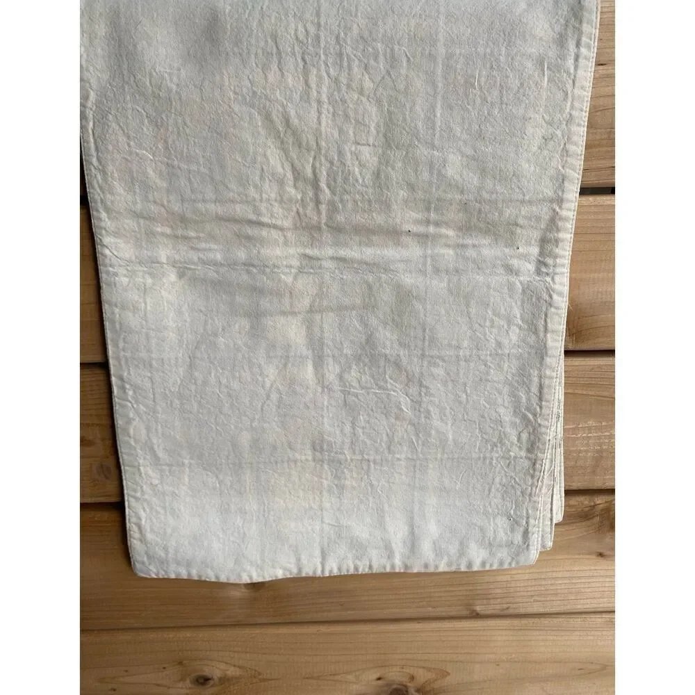 Simple Plaid over Plaid Linen Cotton Blend 4 Table Placemats